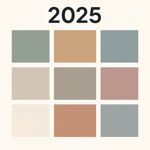 2025年トレンドカラーパレット