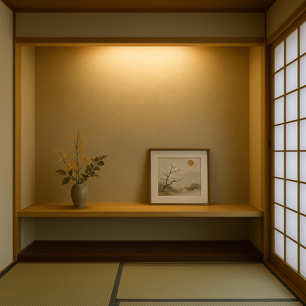 床の間を現代的にアレンジ