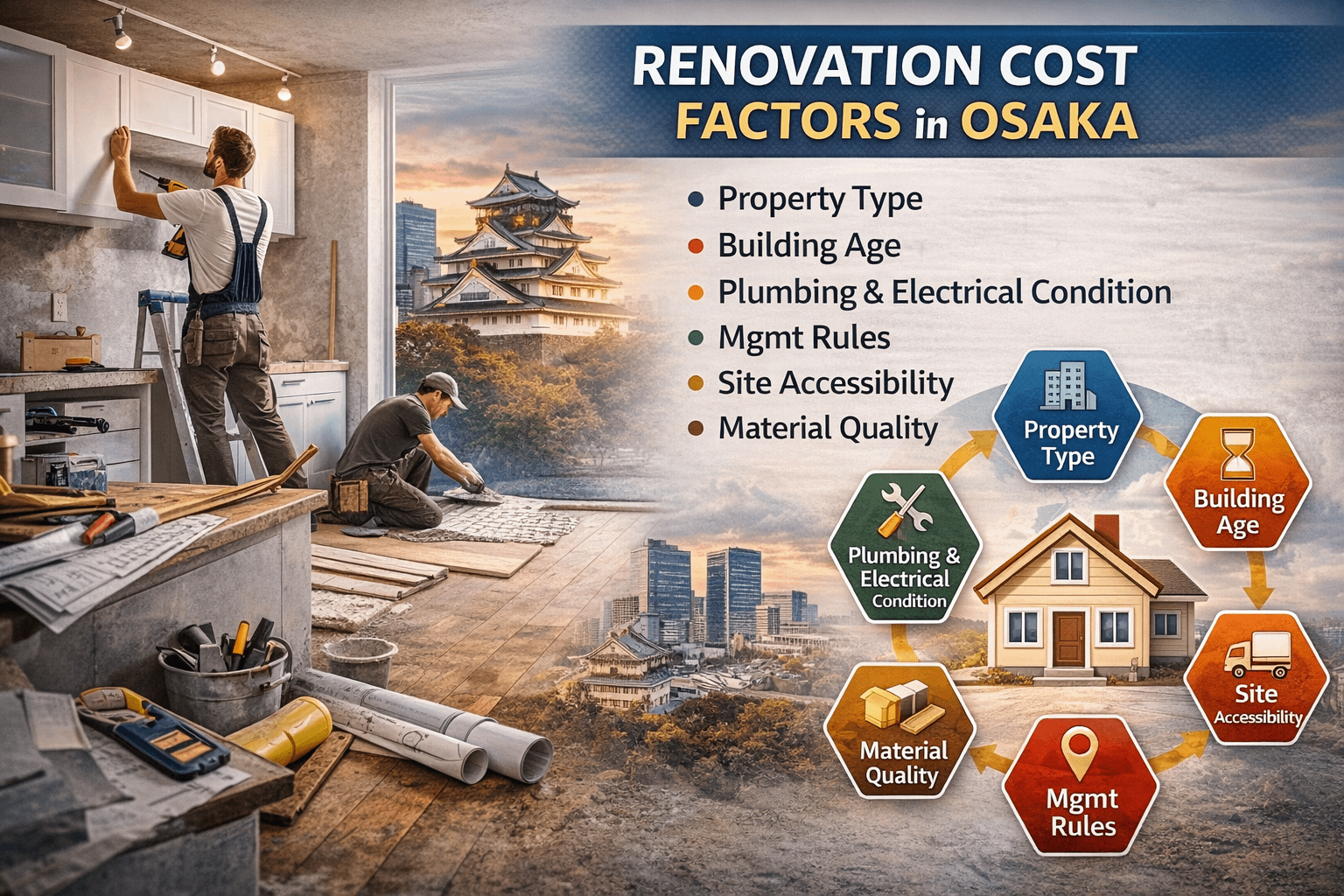 Renovation in Osaka for foreign homeowners